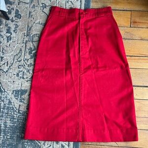 Red Vintage Oshkosh Women's Skirt